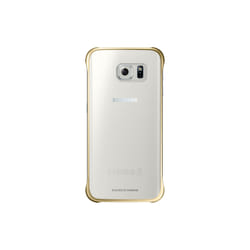 Samsung EF-QG925B coque de protection pour téléphones portables Housse Or, Transparent