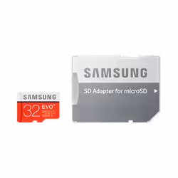 Samsung MB-MC32D, 32 Go, MicroSDHC, Classe 10, UHS, 80 Mo/s, 20 Mo/s