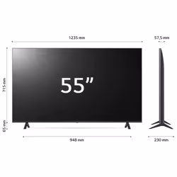 LG UHD 55UR78006LK.API TV 55" 4K Ultra HD Smart TV Wifi Noir