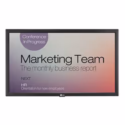 LG 22SM3B, Écran plat de signalisation numérique, 54,6 cm (21.5"), LCD, 1920 x 1080 pixels, Wifi