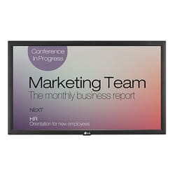 LG 22SM3B affichage de messages Écran plat de signalisation numérique 21.5" LCD Wifi 250 cd/m² Full HD Noir