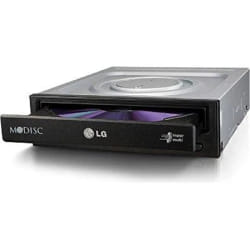 LG GH24NSD1 lecteur de disques optiques Interne DVD Super Multi DL Noir