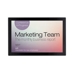 LG 10SM3TB Panneau plat de signalisation numérique 10.1" LED Wifi 400 cd/m² WXGA Noir Écran tactile