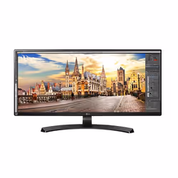 LG 34UM68 écran plat de PC 34" QXGA LED Noir, Blanc