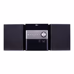 LG CM1560, Système micro audio domestique, Noir, Haut, 10 W, 1-voie, FM