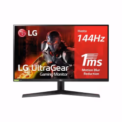 LG 27GN800P-B.BEU, 68,6 cm (27"), 2560 x 1440 pixels, Quad HD, LED, 1 ms, Noir, Rouge