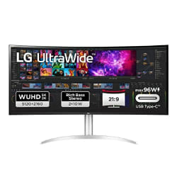 LG 40WP95XP-W écran plat de PC 100,8 cm (39.7") 5120 x 2160 pixels UltraWide 5K HD Blanc