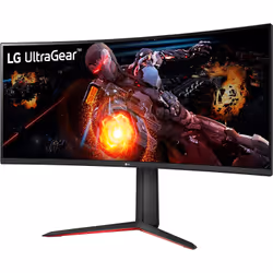 LG 34GP63AP-B LED display 34" Quad HD LCD Noir, Rouge