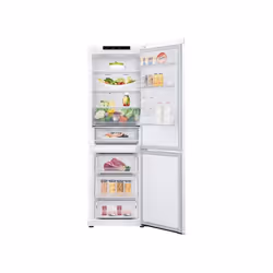 Réfrigérateur combiné LG GBV3100ESW - Profitez d'un volume généreux de 344 L (234 L pour le réfrigérateur et 110 L pour le co ...