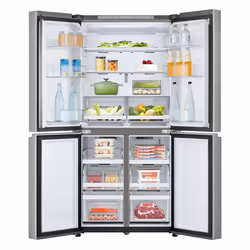 LG GMB860PYDE frigo américain Pose libre 530 L E Argent - Vue supplémentaire 2