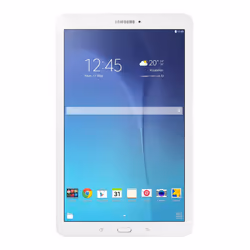 Samsung Galaxy Tab E SM-T560, 24,4 cm (9.6"), 1280 x 800 pixels, 8 Go, 1,5 Go, Android, Blanc