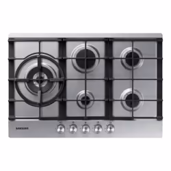 Samsung NA75J3030AS Acier inoxydable Intégré Gaz 5 zone(s)