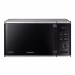 Samsung MG23K3515AS/EG, Comptoir, Micro-ondes grill, 23 L, 800 W, Boutons, Rotatif, Argent