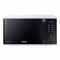 Samsung MS23K3555EW, Comptoir, Micro-onde simple, 23 L, 800 W, Boutons, Rotatif, Blanc