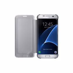 Samsung EF-ZG935 coque de protection pour téléphones portables Folio porte carte Argent