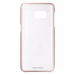 Samsung EF-ZG930, Housse, Samsung, Galaxy S7, 12,9 cm (5.1"), Rose doré, Blanc