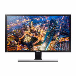Samsung 4K moniteur 28" LU28E570DS, 71,1 cm (28"), 3840 x 2160 pixels, 4K Ultra HD, LED, 1 ms, Noir, Argent