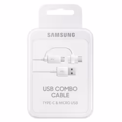 Samsung EP-DG930 câble USB 1,5 m USB 2.0 USB A USB C/Micro-USB B Blanc