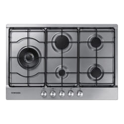 Samsung NA75M3130AS Noir, Acier inoxydable Intégré Gaz 5 zone(s)