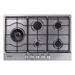 Samsung NA75M3130AS Noir, Acier inoxydable Intégré Gaz 5 zone(s) - Vue supplémentaire 4