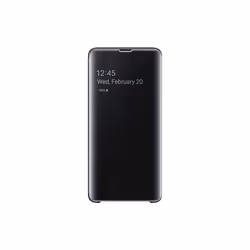 Samsung Clear View Cover Galaxy S10 5G, Folio porte carte, Samsung, Galaxy S10 5G, 17 cm (6.7"), Noir