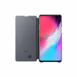 Samsung Clear View Cover Galaxy S10 5G 6.7" Folio porte carte Noir