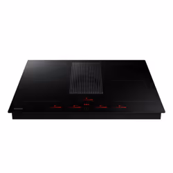 Samsung NZ84T9747VK/UR plaque Noir Intégré 83 cm Plaque avec zone à induction 4 zone(s) Hotte intégrée - Vue supplémentaire 2