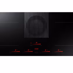 Samsung NZ84T9747VK/UR plaque Noir Intégré 83 cm Plaque avec zone à induction 4 zone(s) Hotte intégrée - Vue supplémentaire 7