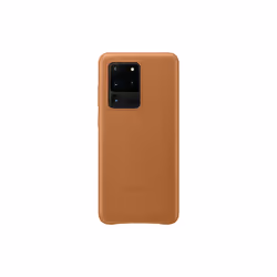 Samsung EF-VG988, Housse, Samsung, Galaxy S20 Ultra, 17,5 cm (6.9"), Marron