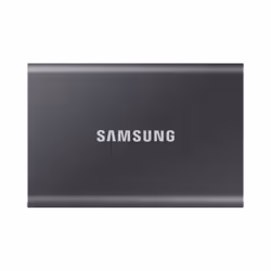 Samsung Portable SSD T7, 500 Go, USB Type-C, 3.2 Gen 2 (3.1 Gen 2), 1000 Mo/s, Protection par mot de passe, Gris