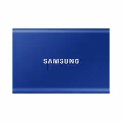 Samsung Portable SSD T7, 500 Go, USB Type-C, 3.2 Gen 2 (3.1 Gen 2), 1050 Mo/s, Protection par mot de passe, Bleu