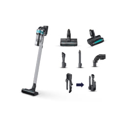 Samsung Jet 75 turbo Batterie Sec HEPA Sans sac 0,8 L 550 W Noir, Chrome, Couleur menthe, Bleu