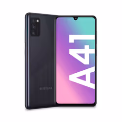 Samsung Galaxy A41 SM-A415F/DSN, 15,5 cm (6.1"), 1080 x 2400 pixels, 4 Go, 64 Go, 48 MP, Noir