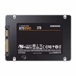 Samsung 870 EVO 2.5" 2 To Série ATA III V-NAND MLC