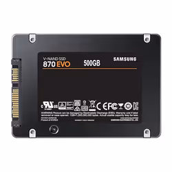 Samsung 870 EVO 2.5" 500 Go Série ATA III V-NAND MLC