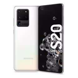 Samsung Galaxy S20 Ultra 5G SM-G988B/DS, 17,5 cm (6.9"), 12 Go, 128 Go, 108 MP, Android 10.0, Blanc