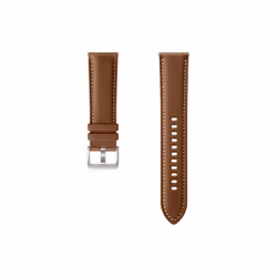 Samsung ET-SLR84, Bande, Smartwatch, Marron, Samsung, Galaxy Watch, Galaxy Watch3, Cuir véritable