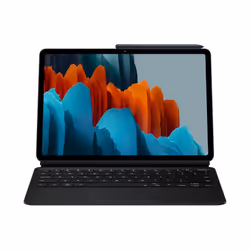 Samsung EF-DT870B QWERTY Anglais Pogo Pin Noir