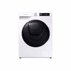 Samsung WD90T654DBE/S3, Charge avant, Pose libre, Blanc, Gauche, Noir, Diamond drum