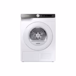 Samsung DV80T5220TT/S3, Pose libre, Charge avant, Pompe à chaleur, Blanc, Rotatif, Gauche
