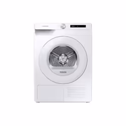Samsung DV80T5220TW, Pose libre, Charge avant, Pompe à chaleur, Blanc, Tactile, Blanc