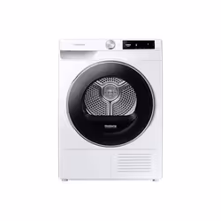 Samsung DV80T6220LE, Pose libre, Charge avant, Pompe à chaleur, Blanc, Rotatif, Tactile, Droite