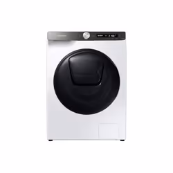 Samsung WD80T554ABT, Charge avant, Pose libre, Blanc, Gauche, Rotatif, Sans brosse