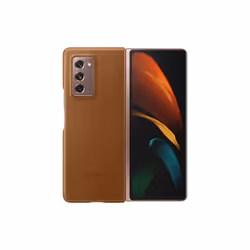Samsung EF-VF916, Housse, Samsung, Galaxy Z Fold2, 19,3 cm (7.6"), Marron