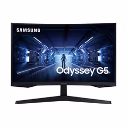 Samsung Odyssey C27G55TQWU, 68,6 cm (27"), 2560 x 1440 pixels, Quad HD, 1 ms, Noir
