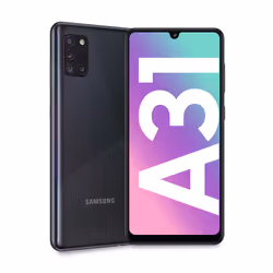 Samsung Galaxy A31 SM-A315G/DS, 16,3 cm (6.4"), 1080 x 2400 pixels, 4 Go, 64 Go, 48 MP, Noir