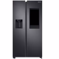 Samsung RS6HA8891B1, Pose libre, Noir, LED, Tactile, LCD, Verre trempé