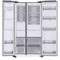 Samsung RS6HA8891SL frigo américain Pose libre 591 L E Gris