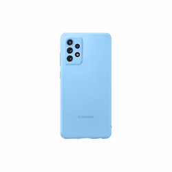 Samsung A72 Silicone Cover Blue, Housse, Samsung, Galaxy A72, 17 cm (6.7"), Bleu