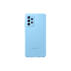 Samsung A72 Silicone Cover Blue 6.7" Housse Bleu